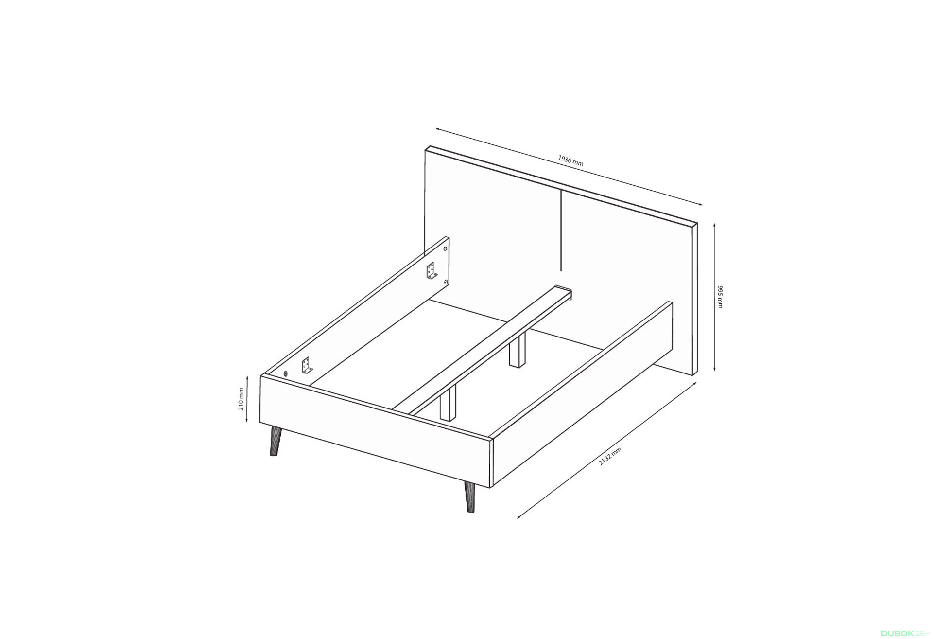 Fotografia 6 - Posteľ 1.6 Olívia