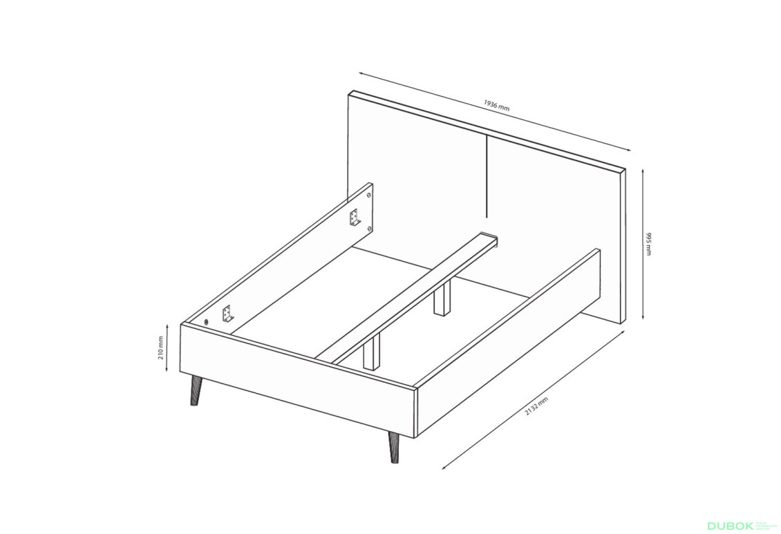 Fotografia 6 - Posteľ 1.6 Olívia