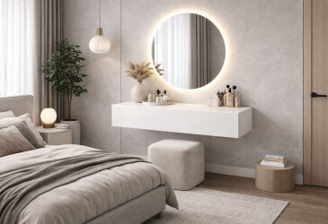 Fotografia Toaletný stolík 80 cm nymphaea alba