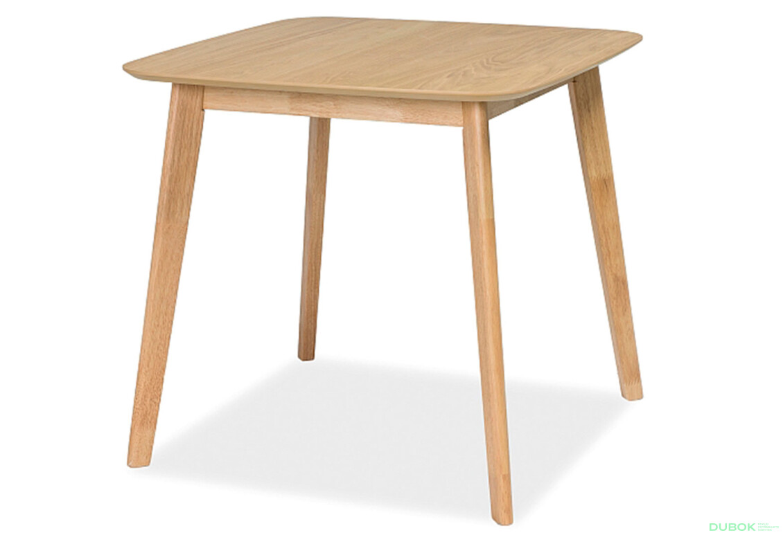 Stôl Mosso III dub 80x80
