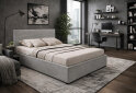 Fotografia 13 - Posteľ Fro Line 140x200 s roštom, úložným priestorom Mono 246, sivá