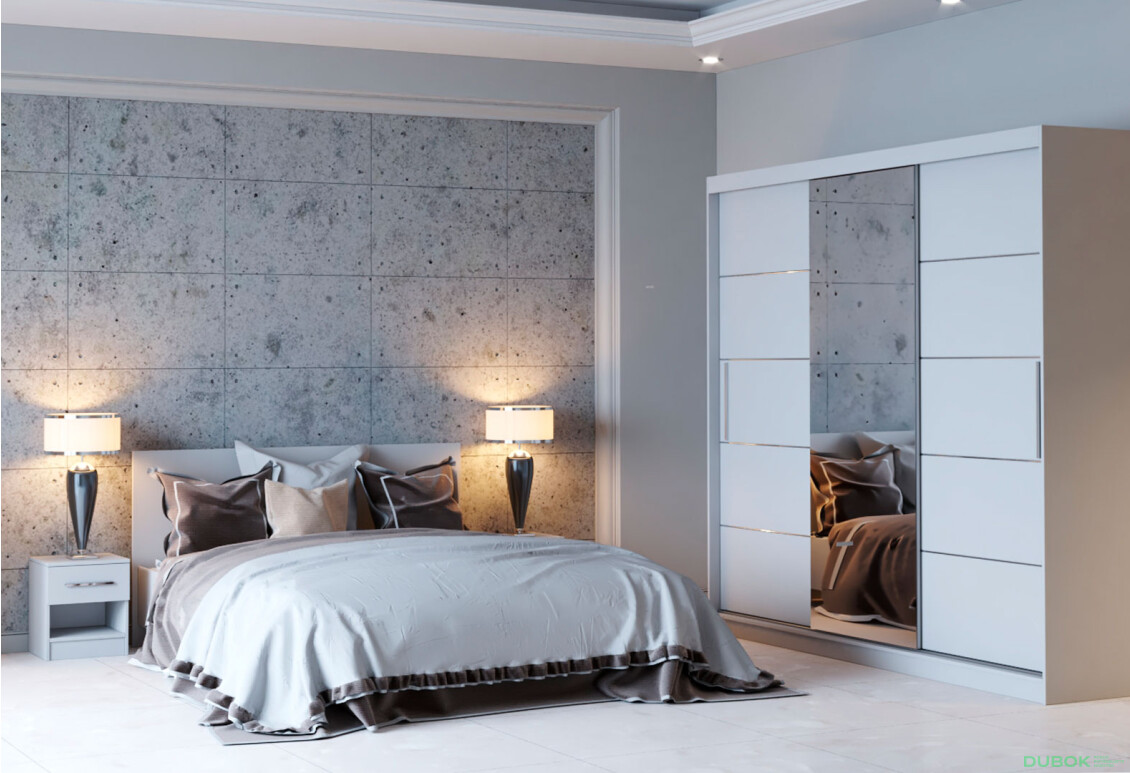 Fotografia 4 - Spálňa 3D I biela