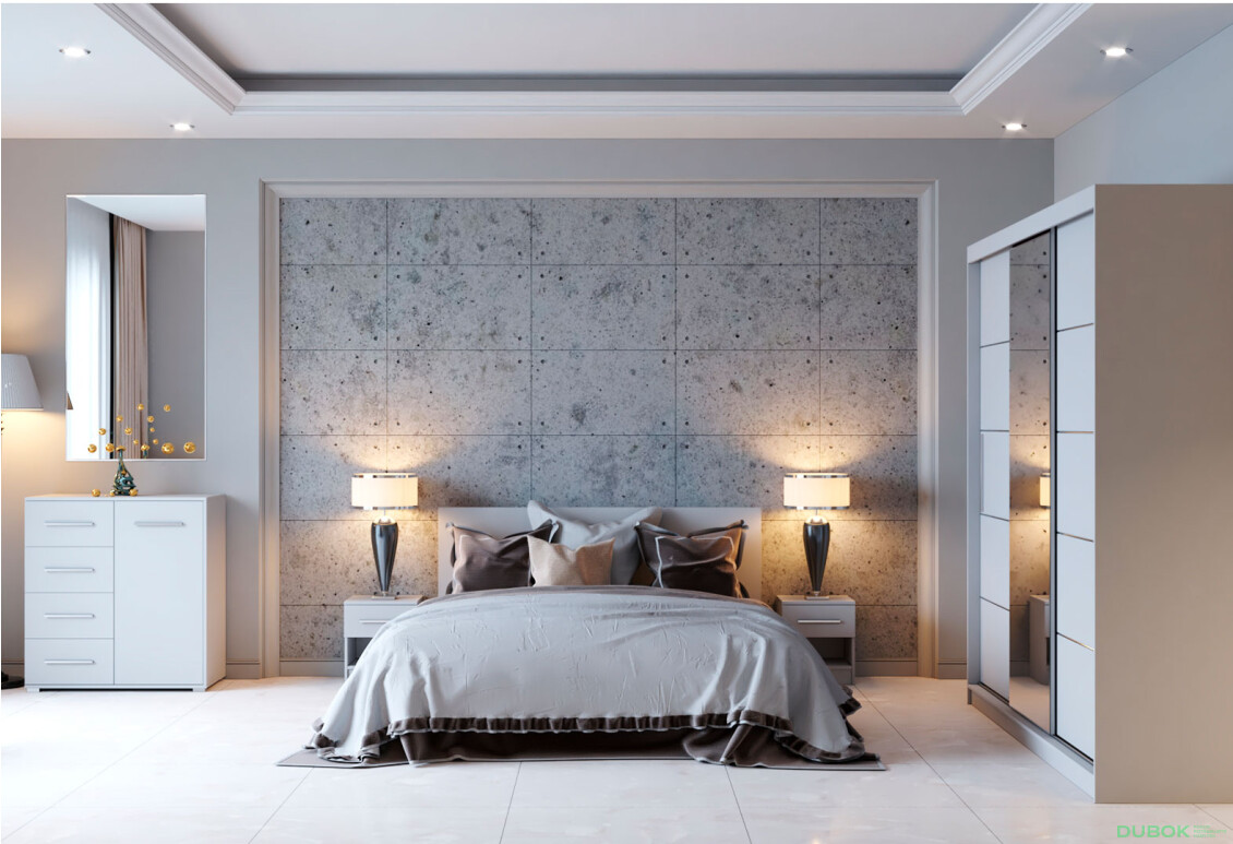 Fotografia 2 - Spálňa 3D I biela