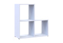 Fotografia 3 - Regál otvorený Step 2х2 69х28.8х71.4 biely