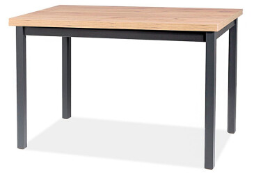 Stôl Adam 100x60 dub artisan / čierny