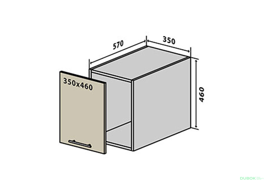 V69 Skrinka 1D 35 Flet Lux