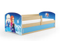 Fotografia 1 - Posteľ Luki 1 borovica Frozen 80x160 cm s roštom, matracom