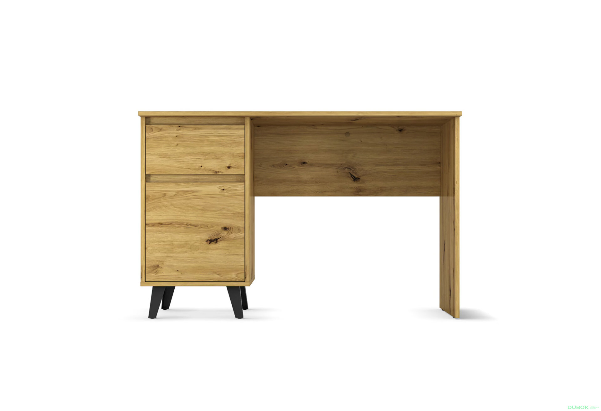 Fotografia 2 - Písací stôl Borg 1d1s/120 dub artisan