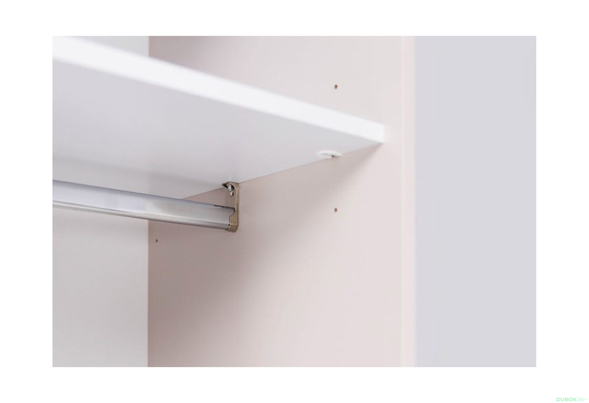 Fotografia 6 - Skriňa s posuvnými dverami 1.5х2.4m (Dvere kašmírový lesk/Zrkadlo) Lori