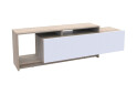 Fotografia 5 - TV stolík U2 dub sonoma / biely drevotrieska 160x38x48