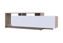 Fotografia 7 - TV stolík U2 dub sonoma / biely drevotrieska 160x38x48