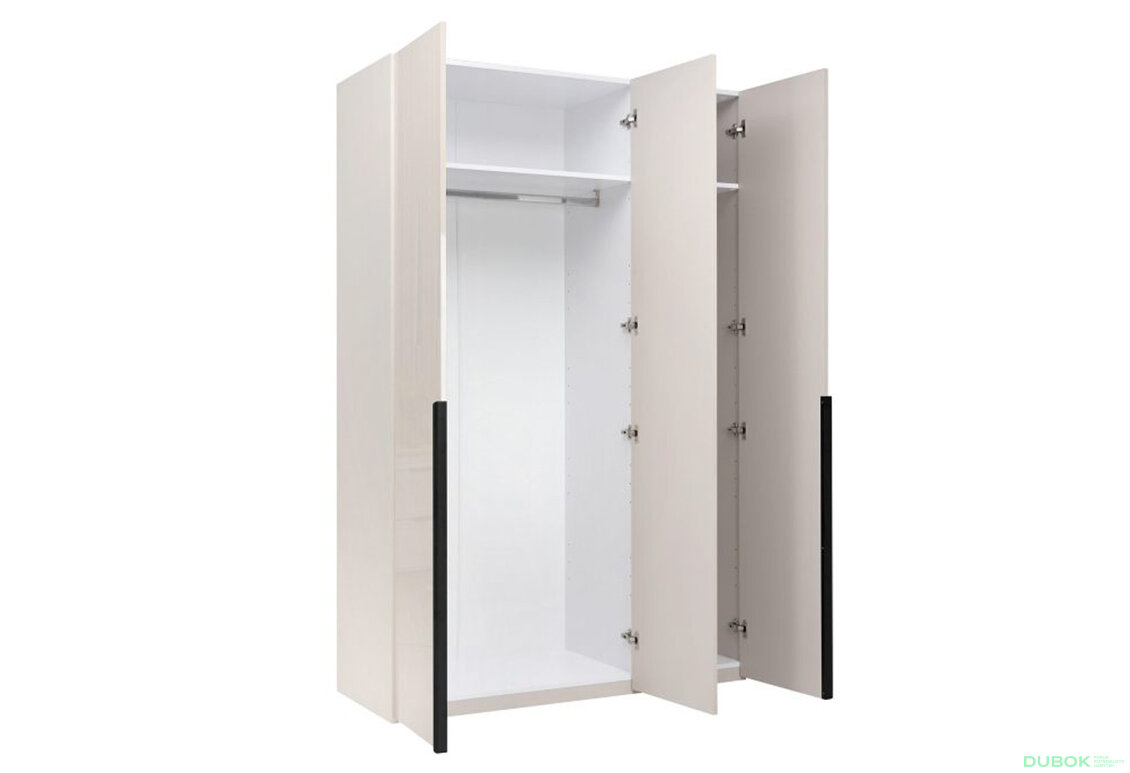 Fotografia 2 - Skriňa 3D so zrkadlom, kašmírový lesk Lori