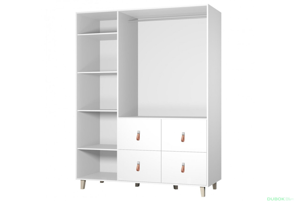 Fotografia 4 - Detská zostava 3D Figo biela Idczak meble