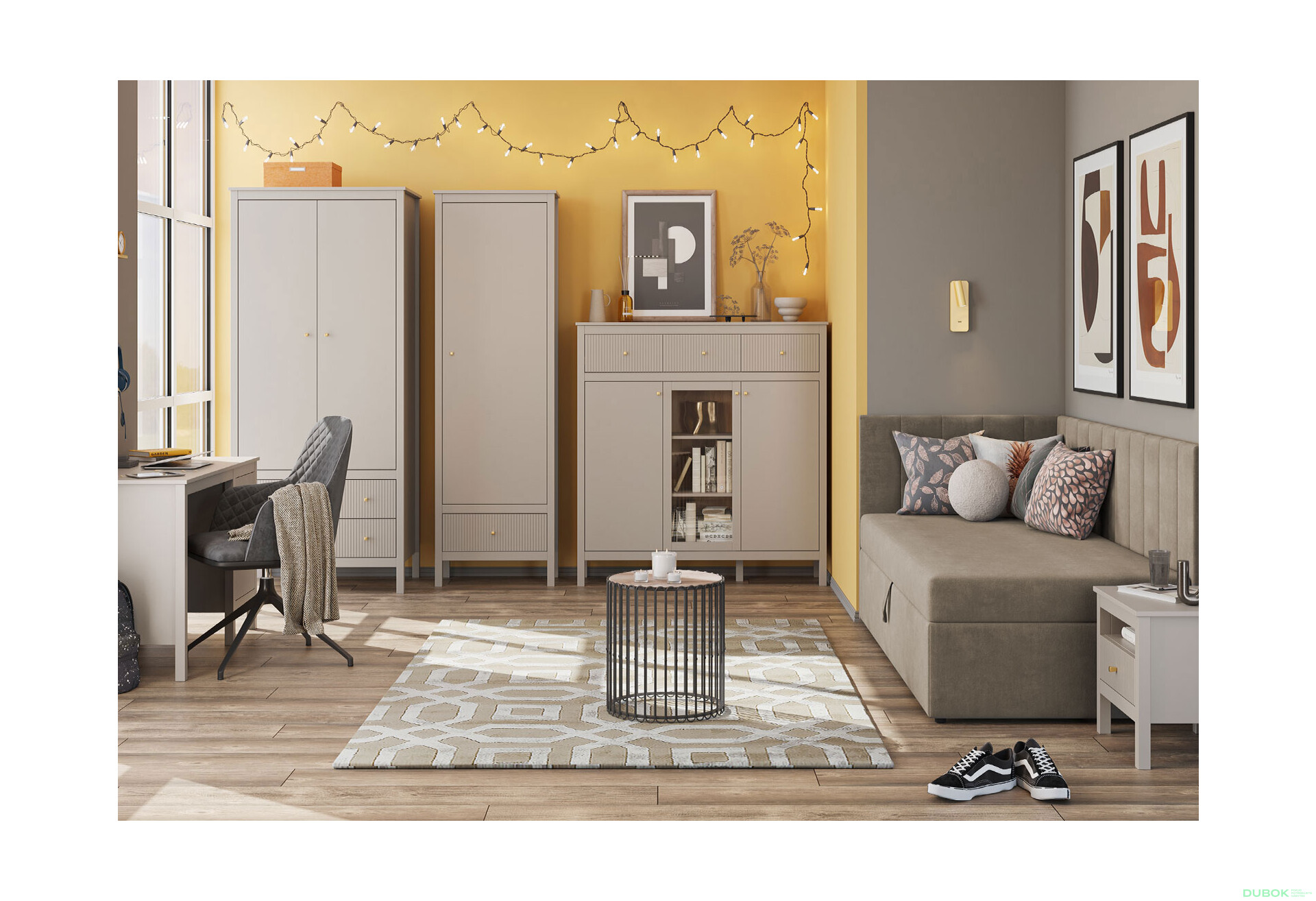 Fotografia 1 - Detská zostava 3D taupe Kleo