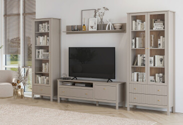 Obývacia zostava 3.15 m taupe Kleo