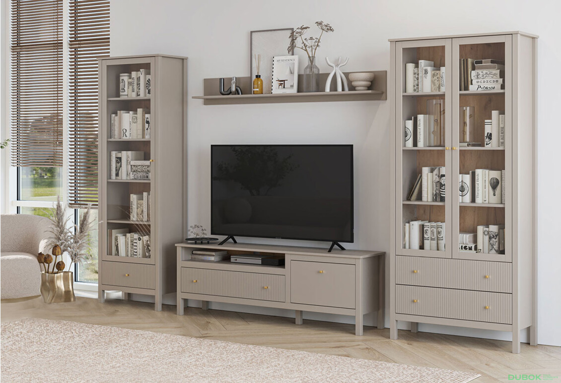 Obývacia zostava 3.15 m taupe Kleo