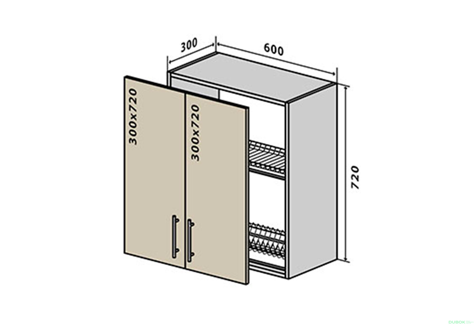 Fotografia 1 - V7 Sušák 2D 60 Rhodos Lux
