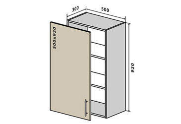 V45 Skrinka 1D 50