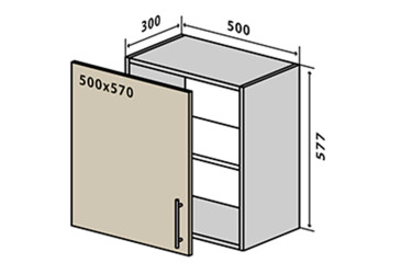 V52 Skriňaka 1D 50