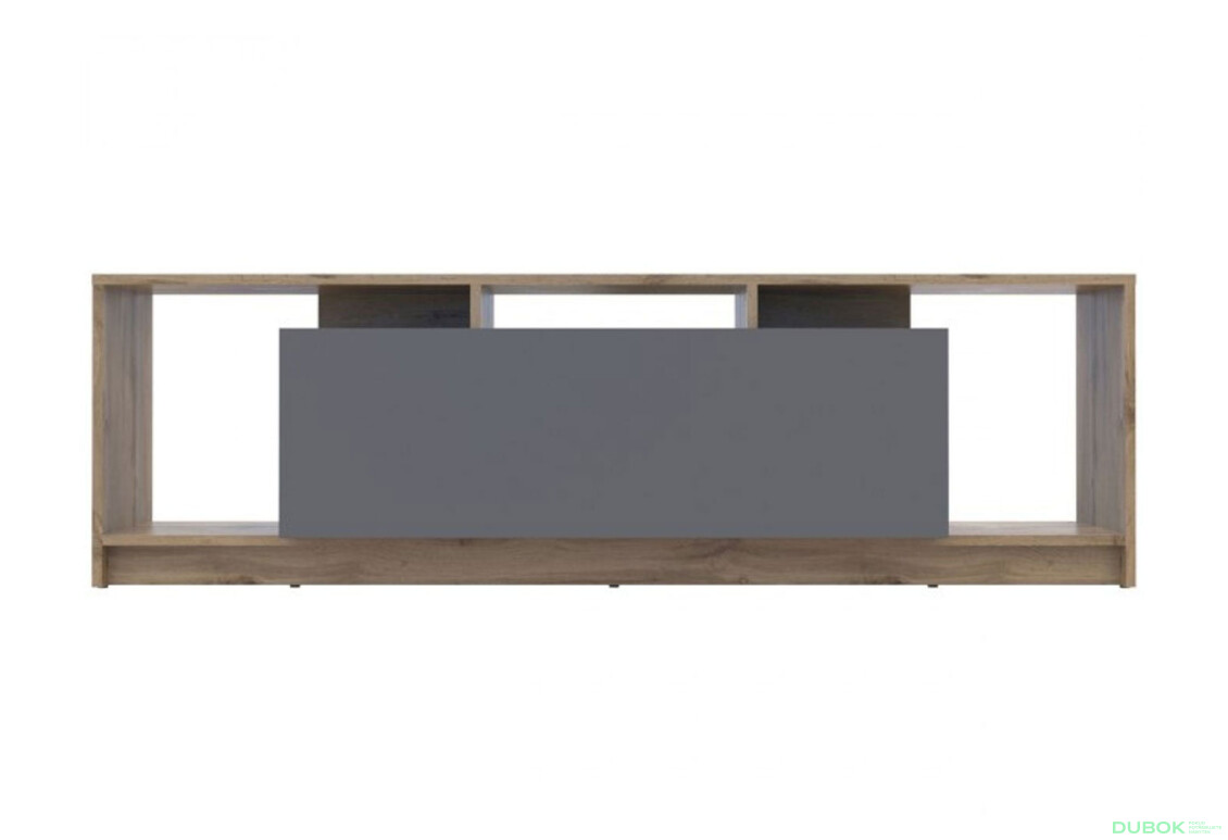 Fotografia 3 - TV stolík U1 tajo / grafit drevotrieska 160x38x48