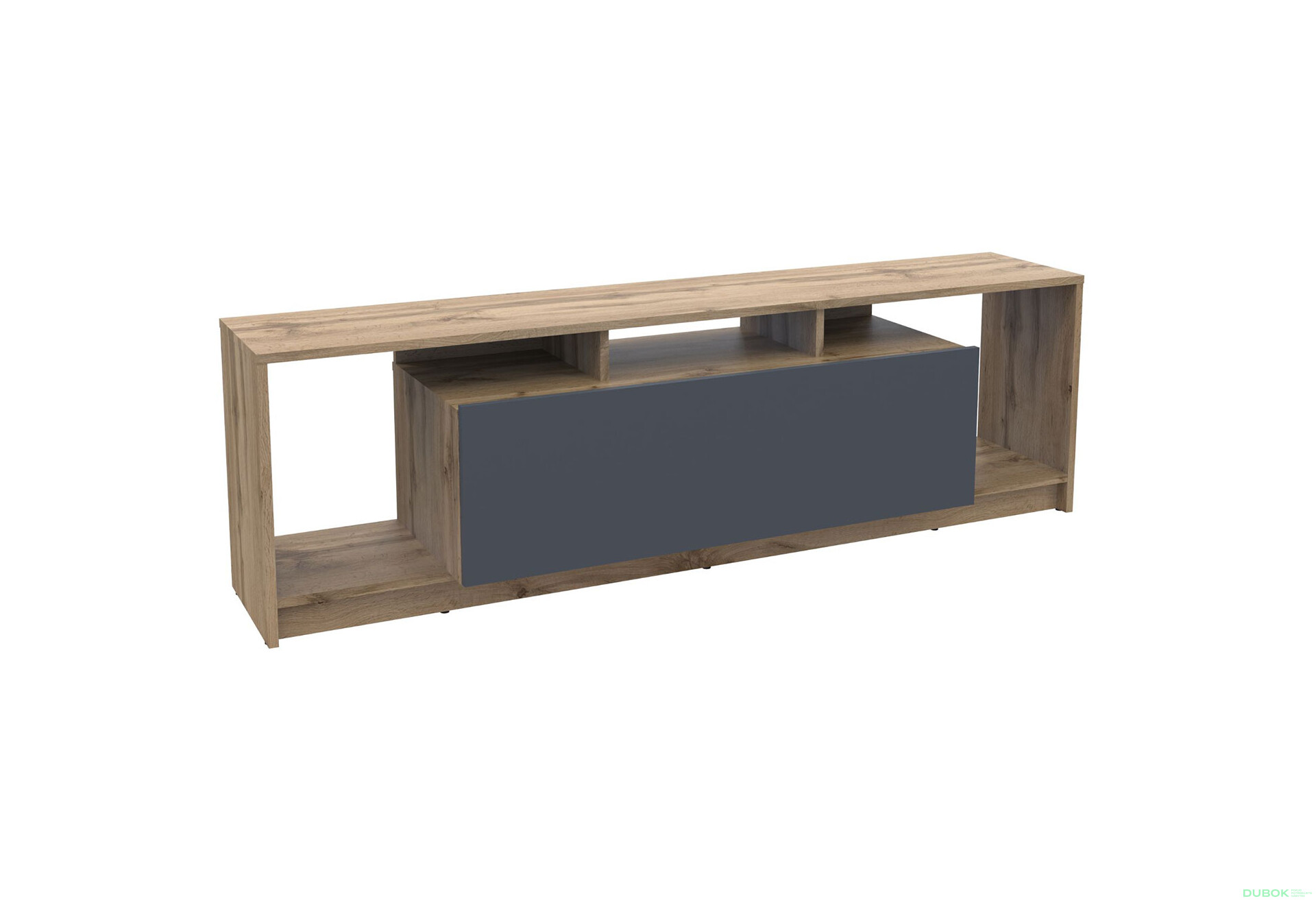 Fotografia 7 - TV stolík U1 tajo / grafit drevotrieska 160x38x48