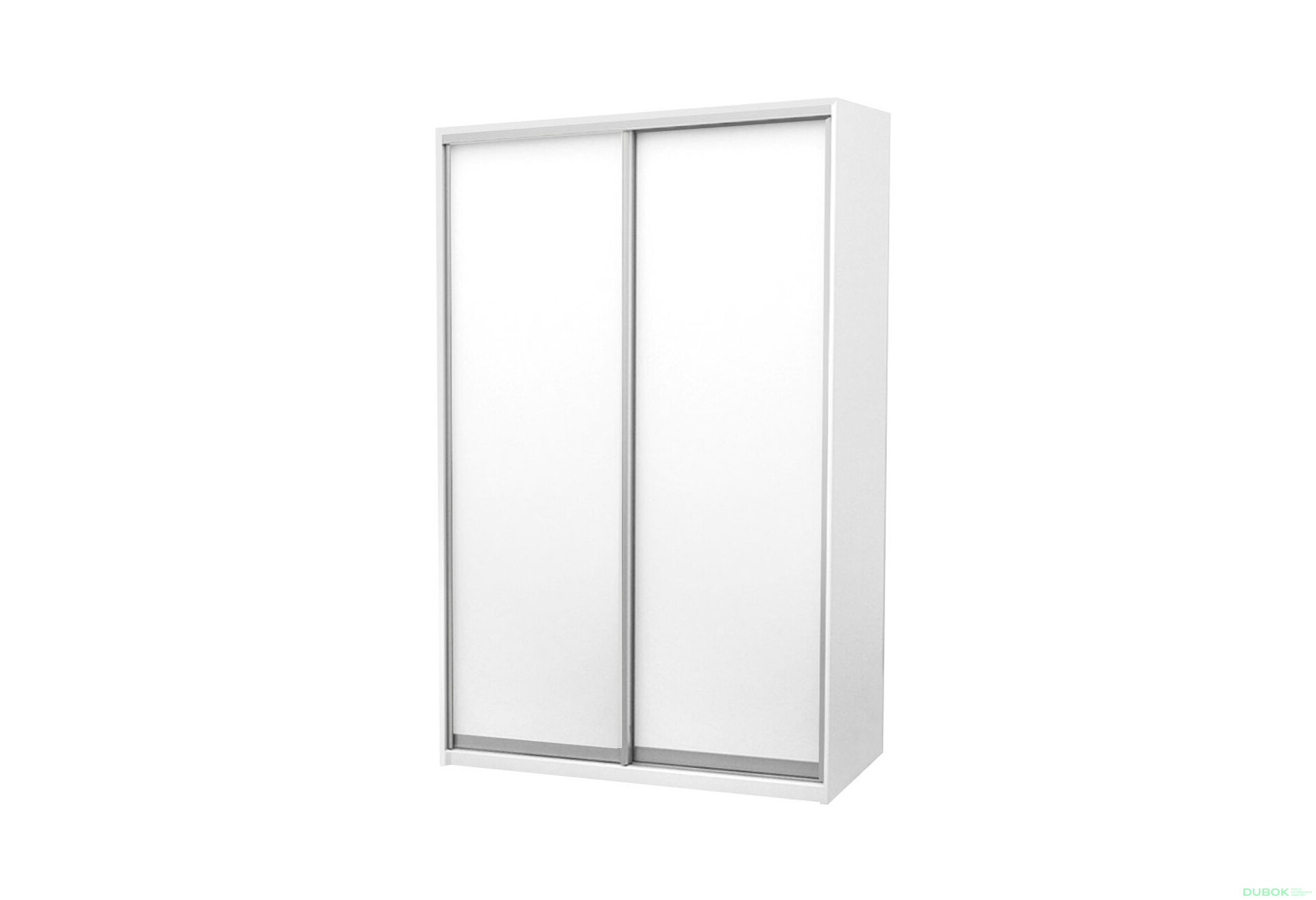 Fotografia 1 - Skriňa s posuvnými dverami Komforto 2 DTD 150x240x60 cm Biela