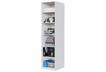 Modul №1P-500x2050 DTD 18 mm biely