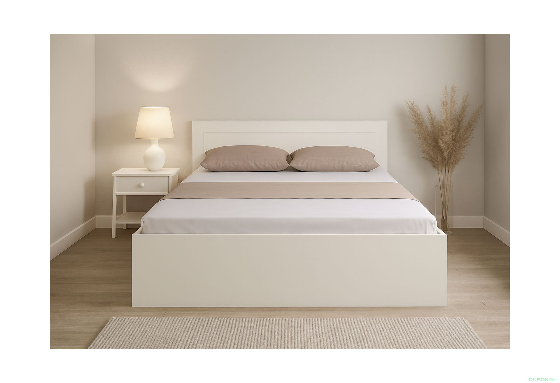 Fotografia 3 - Dvojlôžková posteľ 160x200 nymfaea alba Viva