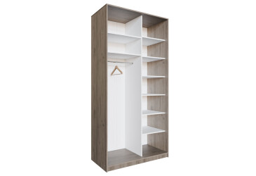 Korpus 1200x600x2400 Dub kraft sivý