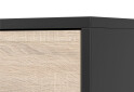 Fotografia 9 - Komoda Frida 01 135 2D4S čierna / dub sonoma