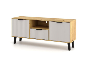 TV stolík Borg Duo 2D1S dub artisan / kašmír