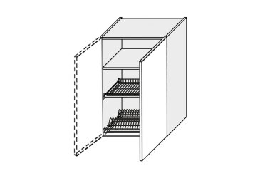 Vrchný 60VS/900 1dverová sušička Pro Blum+GTV pravá