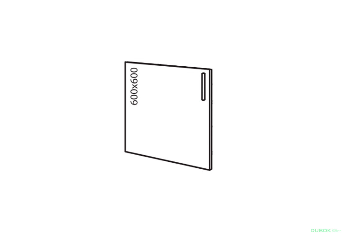 Fasáda f 600*600 MoDa MoDa Mat Lux / MoDa Matt Luxe
