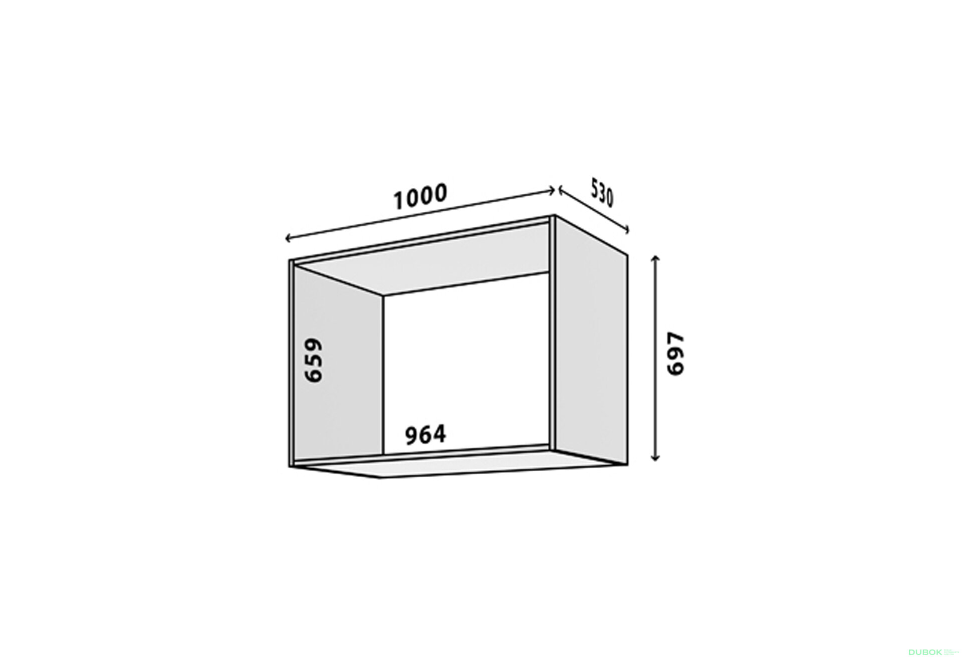 Fotografia 2 - Modul № 22 A-1000x697 DTD 18 mm dub appalache