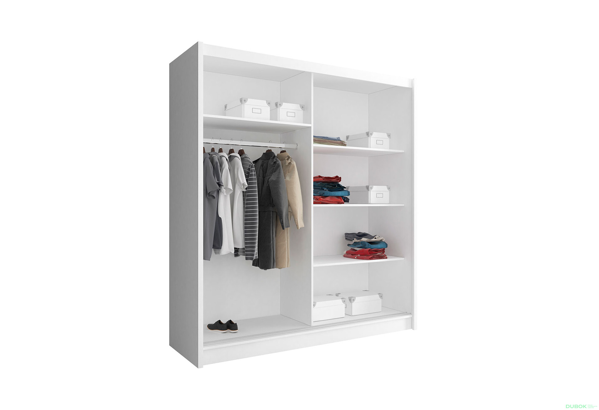 Fotografia 2 - Skriňa Maja I ALU 180 biely