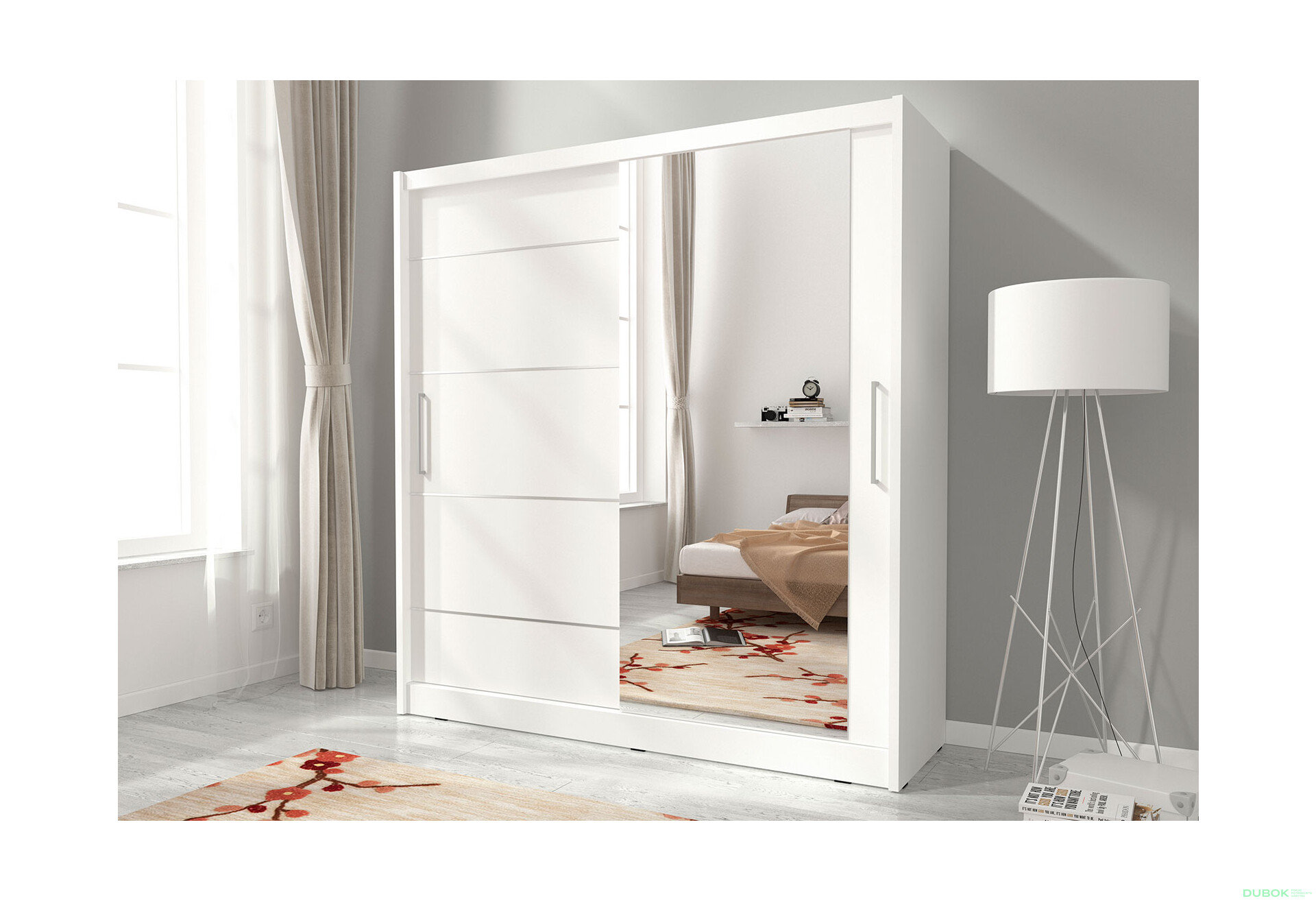 Fotografia 3 - Skriňa Maja I ALU 180 biely