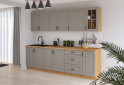 Fotografia 1 - Modulárna kuchyňa Stilo dub artisan / clay grey