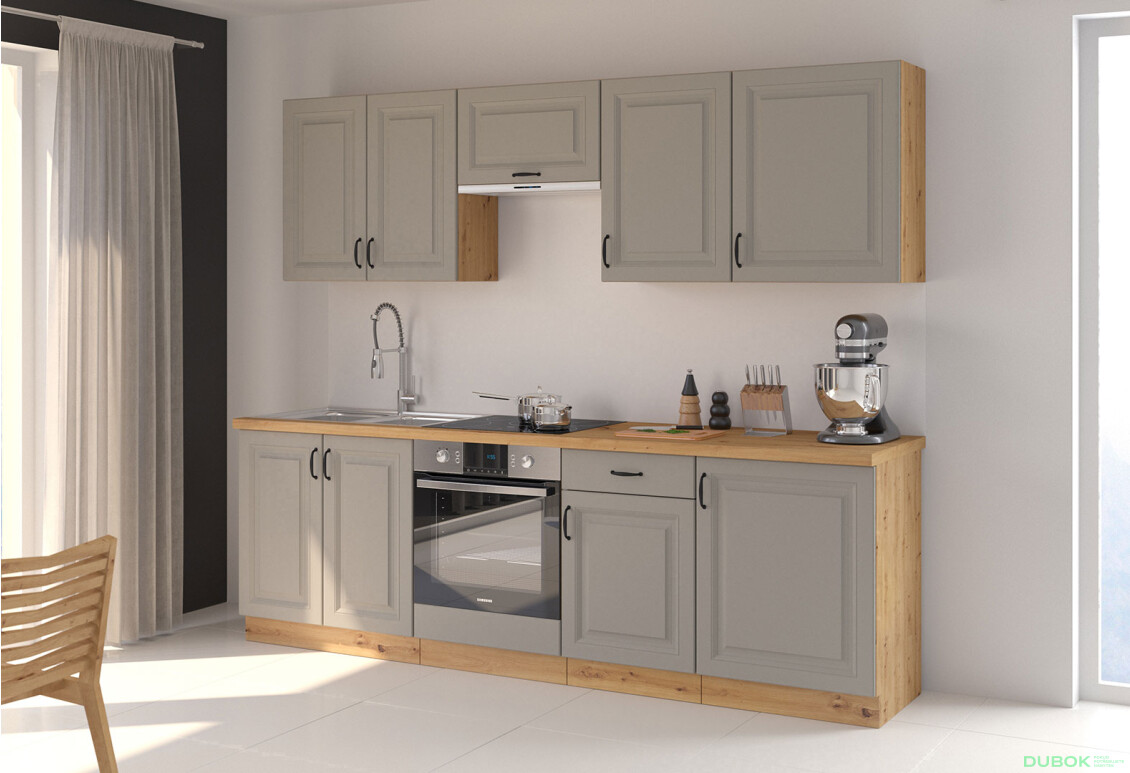 Fotografia 3 - Modulárna kuchyňa Stilo dub artisan / clay grey