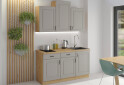 Fotografia 6 - Modulárna kuchyňa Stilo dub artisan / clay grey