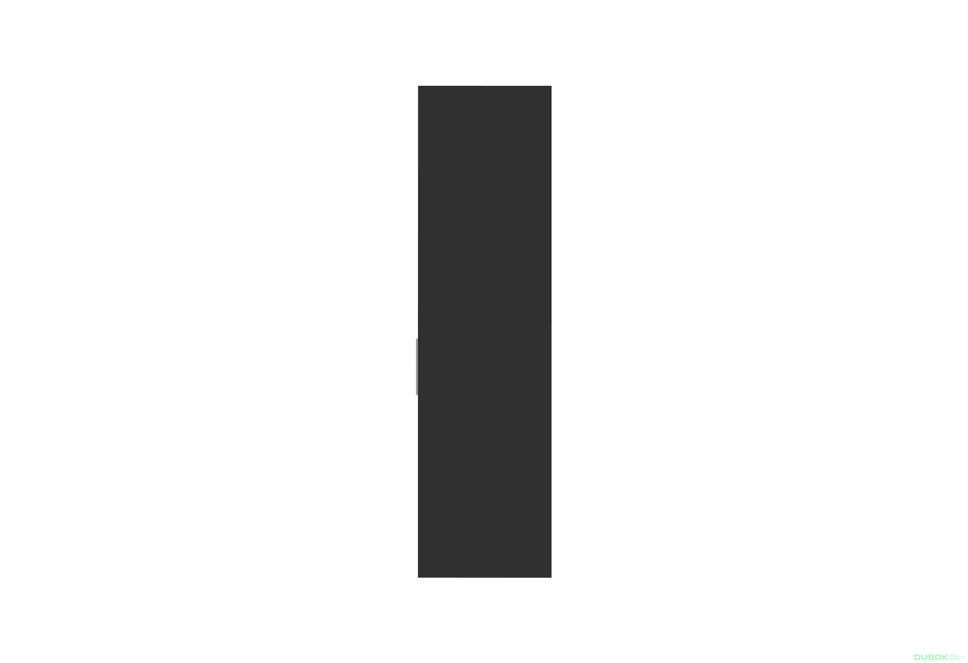 Fotografia 1 - Fasáda F-500x2015 antracit AL Módulná skriňa Modus