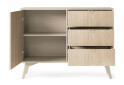 Komoda KSZD106 Forest béžový piesok / škandinávsky smrek - Fotografia 3 Fotografia 3 - Komoda KSZD106 Forest béžový piesok / škandinávsky smrek