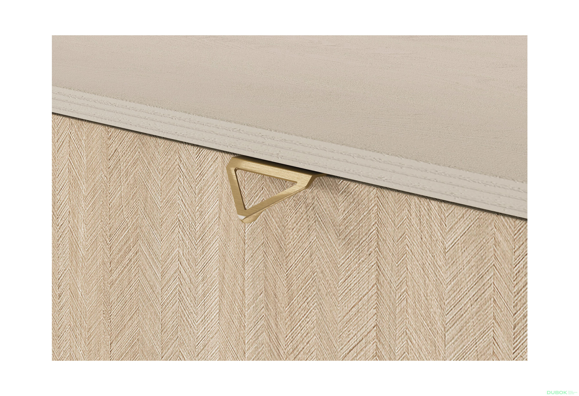 Komoda KSZD106 Forest béžový piesok / škandinávsky smrek - Fotografia 6 Fotografia 6 - Komoda KSZD106 Forest béžový piesok / škandinávsky smrek