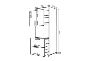 N19 Skriňa 2D2S MóDa Lux / MoDa Luxe