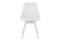 Fotografia 4 - Krzesło MARK biele / biele nohy x 1