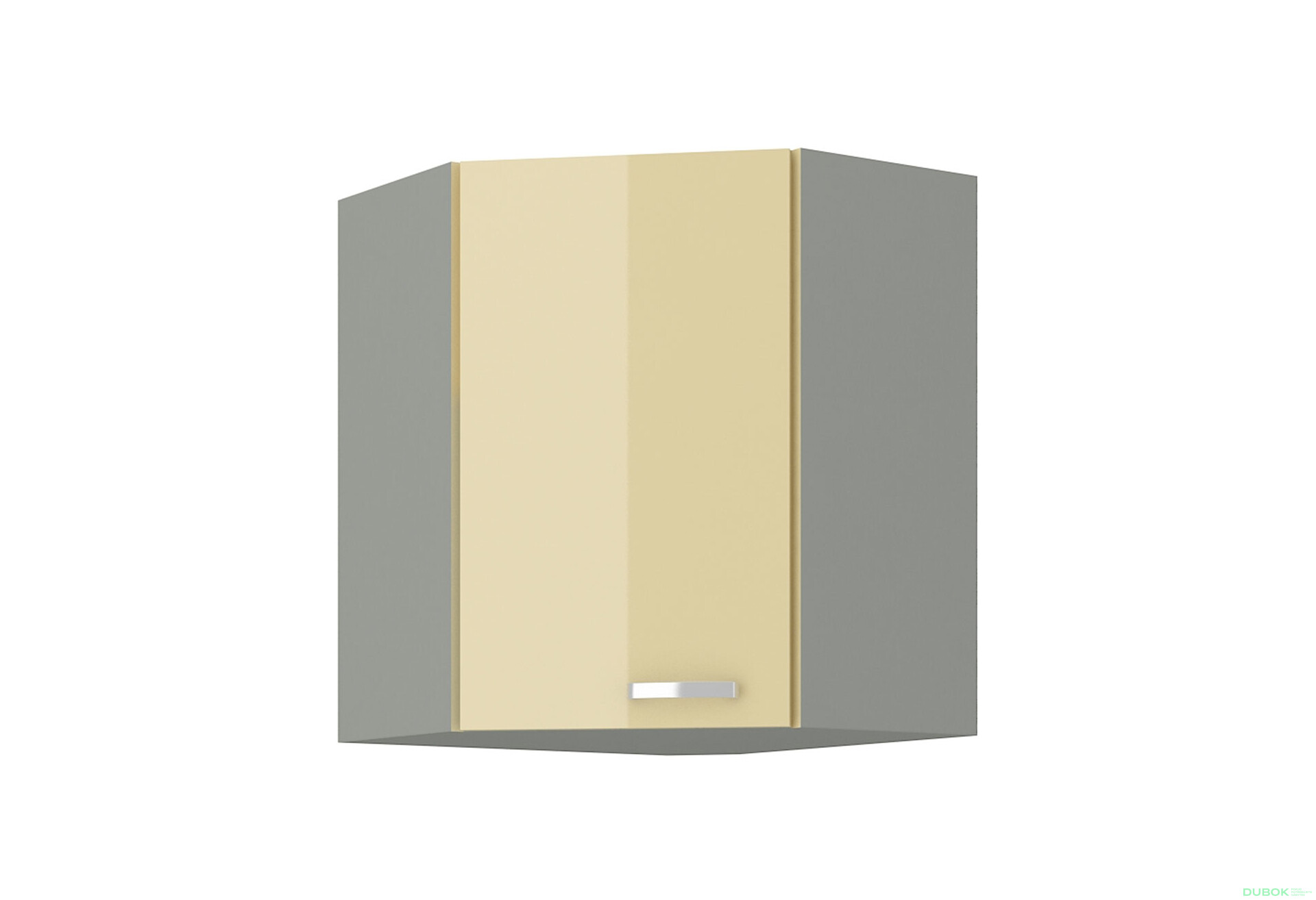 Fotografia 1 - 58x58 GN-72 1F Karmeň šedý platinový / krémový lesk