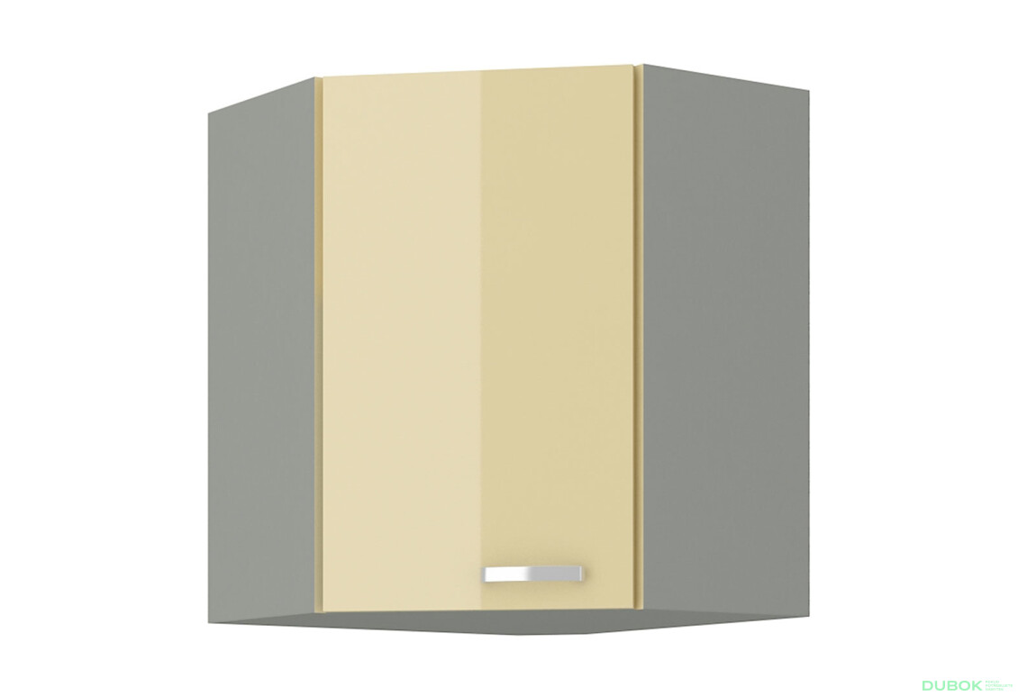 58x58 GN-72 1F Karmeň šedý platinový / krémový lesk