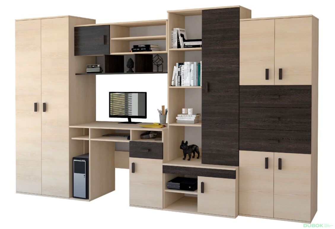 Fotografia 2 - Detské Nelly s písacím stolom jaseň / dub canterbury