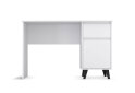 Fotografia 3 - Písací stôl Borg 1d1s/120 biely