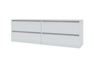 TV stolík 520/1600/2x2Z nymfea alba Idea