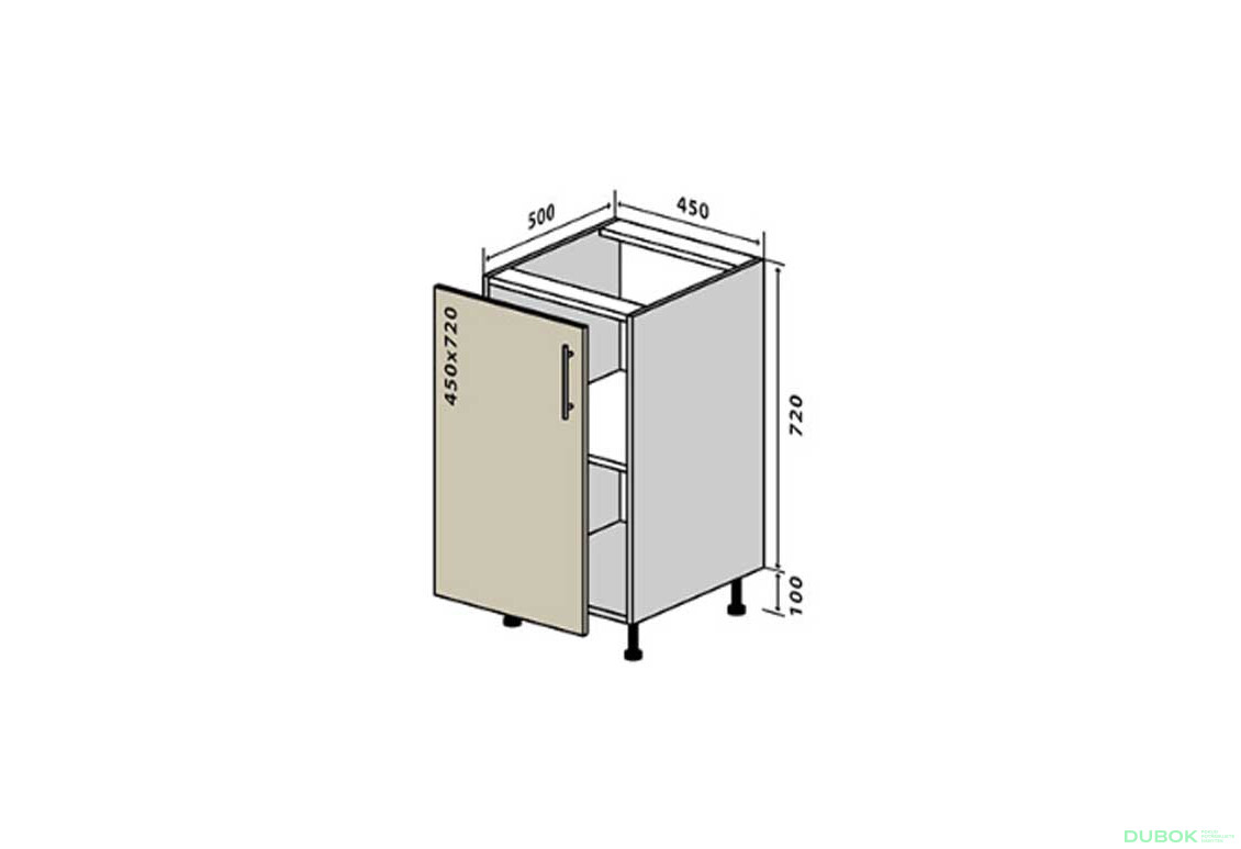 N4 Skrinka 1D 45 Interno Luxe - Fotografia 1 Fotografia 1 - N4 Skrinka 1D 45 Interno Luxe